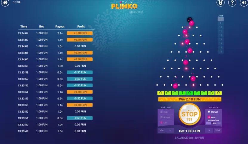 Plinko App